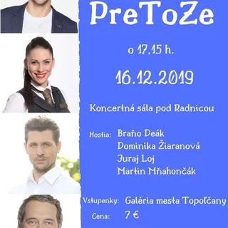 Charitatívna TALKSHOW PreToŽe