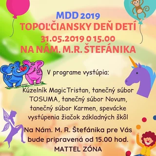 DEŇ DETÍ V TOPOĽČANOCH
