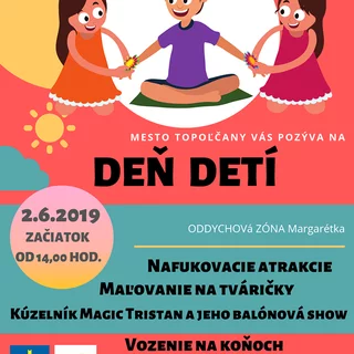 DEŇ DETÍ V TOPOĽČANOCH - MARGARÉTKA