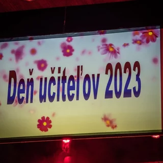 DEŇ UČITEĽOV