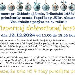 DOBROČINNÁ BURZA