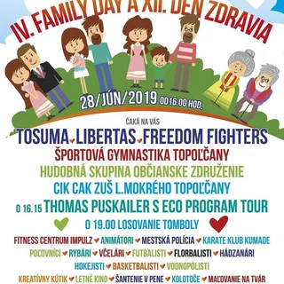 FAMILY DAY a DEŇ ZDRAVIA v Topoľčanoch na Margarétke