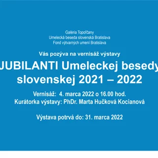 Galéria TO - JUBILANTI Umeleckej besedy slovenskej