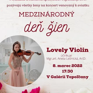Koncert pri príležitosti MDŽ v Galérii