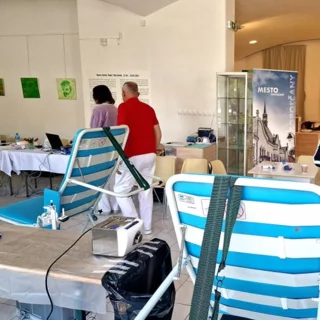 Kvapka krvi v Galérii Topoľčany