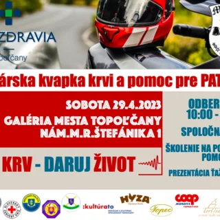 MOTORKÁRSKA KVAPKA KRVI