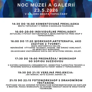 NOC MÚZEÍ A GALÉRIÍ