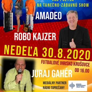 Pozvánka na tanečno-zábavnú show