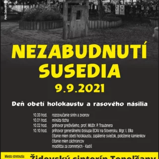 Reportáž z pietnej spomienky ku Dňu obetí holokaustu a rasového násilia