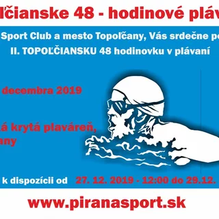 Topoľčianska 48 HODINOVKA V PLÁVANÍ