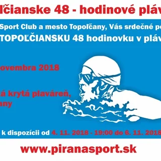 TOPOĽČIANSKE 48-HODINOVÉ PLÁVANIE