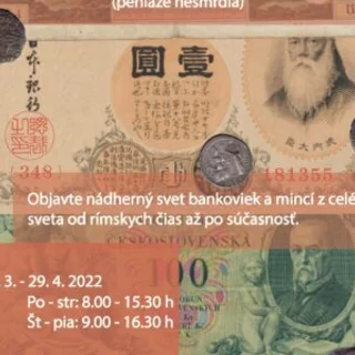 Tribečské múzeum – výstava PECUNIA NON OLET (peniaze nesmrdia)