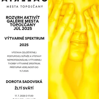 VERNISÁŽ VÝSTAVY „ŽLTÍ SVÄTÍ“