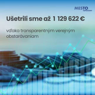 VYŠE MILIÓNOVÁ ÚSPORA NA VEREJNÝCH OBSTARÁVANIACH