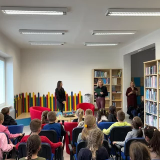 ZŠ ŠKULTETYHO - NÁVŠTEVA KNIŽNICE
